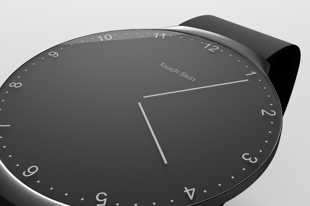 Samsung Touch Skin - Shadow detail